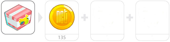 Box of Chewing Gum Ingredients