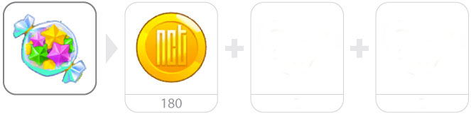 Pile Of Star Candy Ingredients