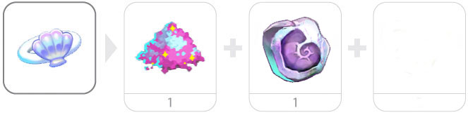 Shiny Clam Ring Ingredients