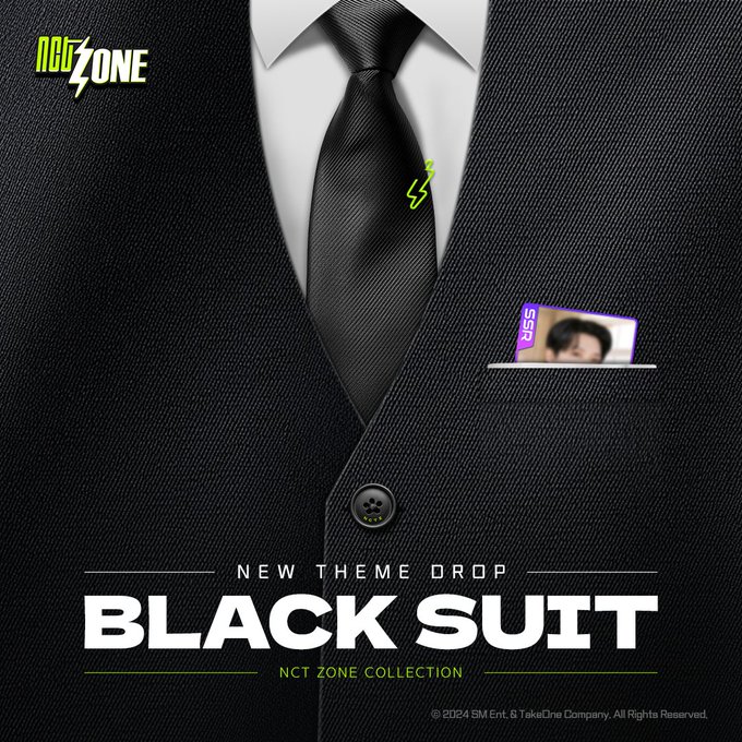 NCT Zone Black Suit