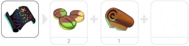 Unknown Adventure Map Ingredients